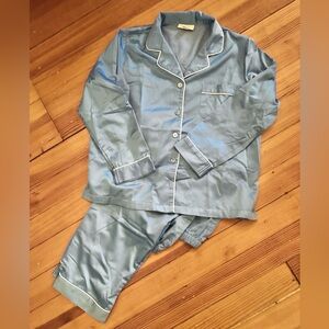 Women’s Blue Pajama Set